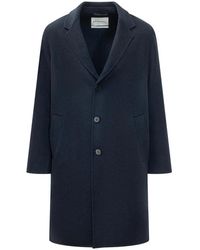 Amaranto - Jassen ,Blauw ,Wol Jas Met Wol- En Kasjmiermix - Lyst