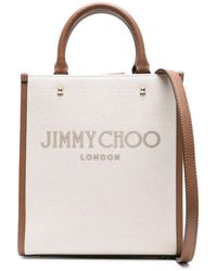Jimmy Choo - Tasche aus recycelter baumwolle - Lyst