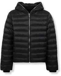 Moncler - Jassen ,Zwart ,Katoen Ziplock Jacket - Lyst