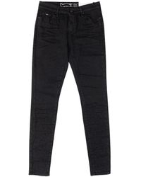 Gas - Jeans ,Zwart ,Katoen Slim-Fit Jeans - Lyst