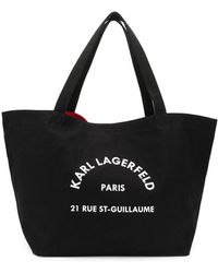 Karl Lagerfeld - Tote Bags - Lyst