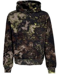 DOLLY NOIRE - Donkere Camo Hoodie Met Voorzak - Lyst