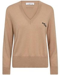 Haute L'Amitié - V-Neck Knitwear - Lyst