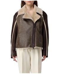 Emporio Armani - Faux Fur & Shearling Jackets - Lyst