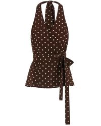 P.A.R.O.S.H. - Sbillo Silk Top - Lyst