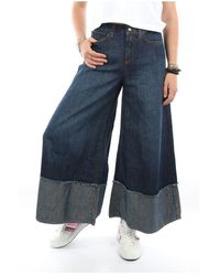 Jeans a zampa d'elefante Roy Rogers da donna - Fino al 66% di sconto | Lyst