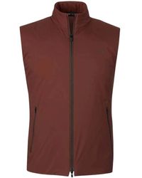 UBR - Jassen ,Rood ,Mahonie Raptor Vest Voor Kantoor En Reizen - Lyst
