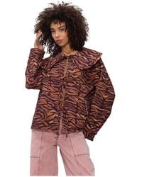 Harper & Yve - Overhemden ,Veelkleurig ,Linnen Robbin Jacket - Lyst