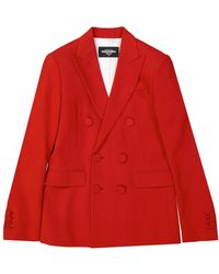 DSquared² - Rode Blazer Damesjasje - Lyst