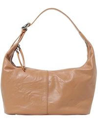 Coccinelle - Schwarze Leder-Schultertasche - Lyst