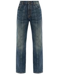 Versace - Jeans Met Vintage-Effect - Lyst