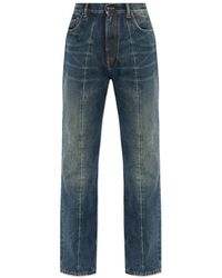 Versace - Jeans Met Vintage-Effect - Lyst