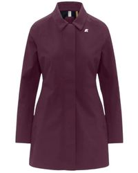 K-Way - Single-Breasted Coats - Lyst
