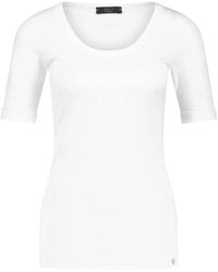Marc Cain - Camiseta de jersey de algodón elástico - Lyst