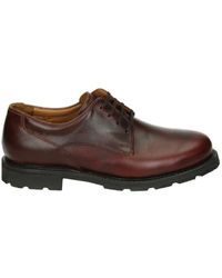 van Bommel - Casual Lederschuhe Bordeaux Farbe - Lyst