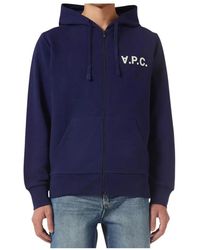 A.P.C. - Zip-Throughs - Lyst