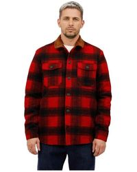 Mc2 Saint Barth - Karierte landeck jacke - Lyst