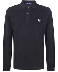 Fred Perry - M6006 Long Sleeve Shirt - Lyst