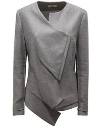 Ixos - Jassen ,Grijs ,Wol K18I50067Ssm Jacket - Lyst