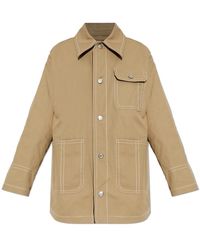 Ami Paris - Jassen ,Katoen Jas Met Zakken - Lyst