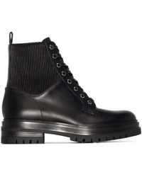 Gianvito Rossi - Lace-Up Boots - Lyst