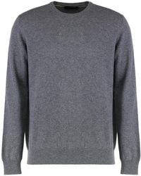 Moorer - Kasjmier Crew-Neck Sweater Ribgebreid - Lyst