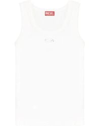 DIESEL - Tops ,Wit ,Katoen T-Anki-Od - Lyst
