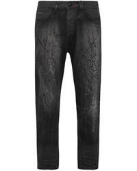 Philipp Plein - Denim Broek Carrot Fit Iconic - Lyst