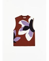 Plan C - Sleeveless Tops - Lyst
