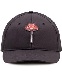 Fiorucci - Accessoires ,Zwart ,Katoen Patch Baseball Hat - Lyst