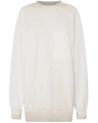 Halfboy - Hoodies & Sweatvesten ,Wit ,Katoen Oversized Sweatshirt Ancient Scrolls - Lyst