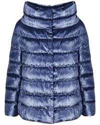 Herno Glitter Stripes Jacket - Blauw