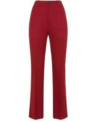 Saint Laurent - High Waist Sophisticated Pants For - Lyst