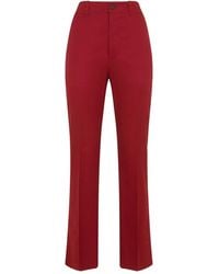Saint Laurent - Wide Trousers - Lyst