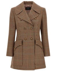 Etro - Double-Breasted Coats - Lyst