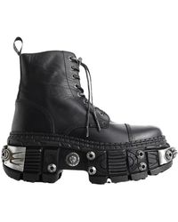Vetements - Shoes > boots > lace-up boots - Lyst