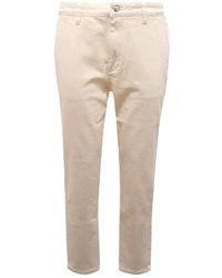 Sun 68 - Witte Room Geverfde Broek - Lyst