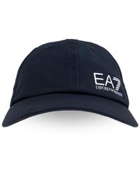EA7 - Cap With Visor - Lyst