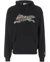 ICECREAM - Hoodies & Sweatvesten ,Zwart ,Katoen Katoenen Logo Sweatshirt Met Camouflage Print - Lyst