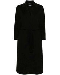 Max Mara - Mantel Met Riem - Lyst