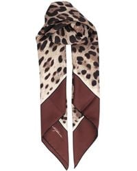 Dolce & Gabbana - Silk Scarves - Lyst