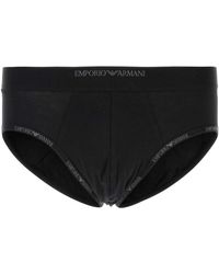 Emporio Armani - Briefs Met Logo Tailleband - Lyst