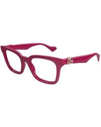 Gucci - Square Optical Frame - Lyst