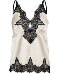 Haute L'Amitié - Tops ,Wit ,Sleeveless Tops - Lyst