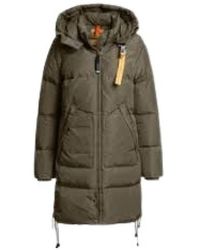 Parajumpers - Jassen ,Groen ,Nylon Long Bear Long Down Jacket - Lyst
