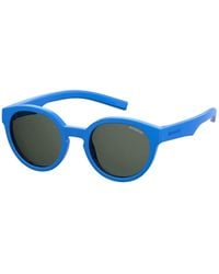 Polaroid - Montatura blu occhiali da sole polarizzati - Lyst