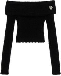Blumarine - Round-Neck Knitwear - Lyst