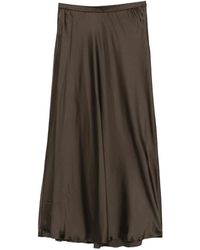 Samsøe & Samsøe - Rokken ,Bruin ,Maxi Skirts - Lyst