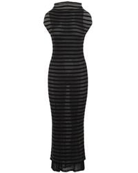 Jean Paul Gaultier - Mariniere Stripes Long Dress - Lyst