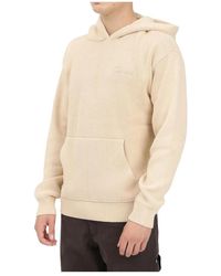 Engineered Garments - Hoodies & Sweatvesten ,Katoen Capuchon Katoenen Gebreide Trui - Lyst